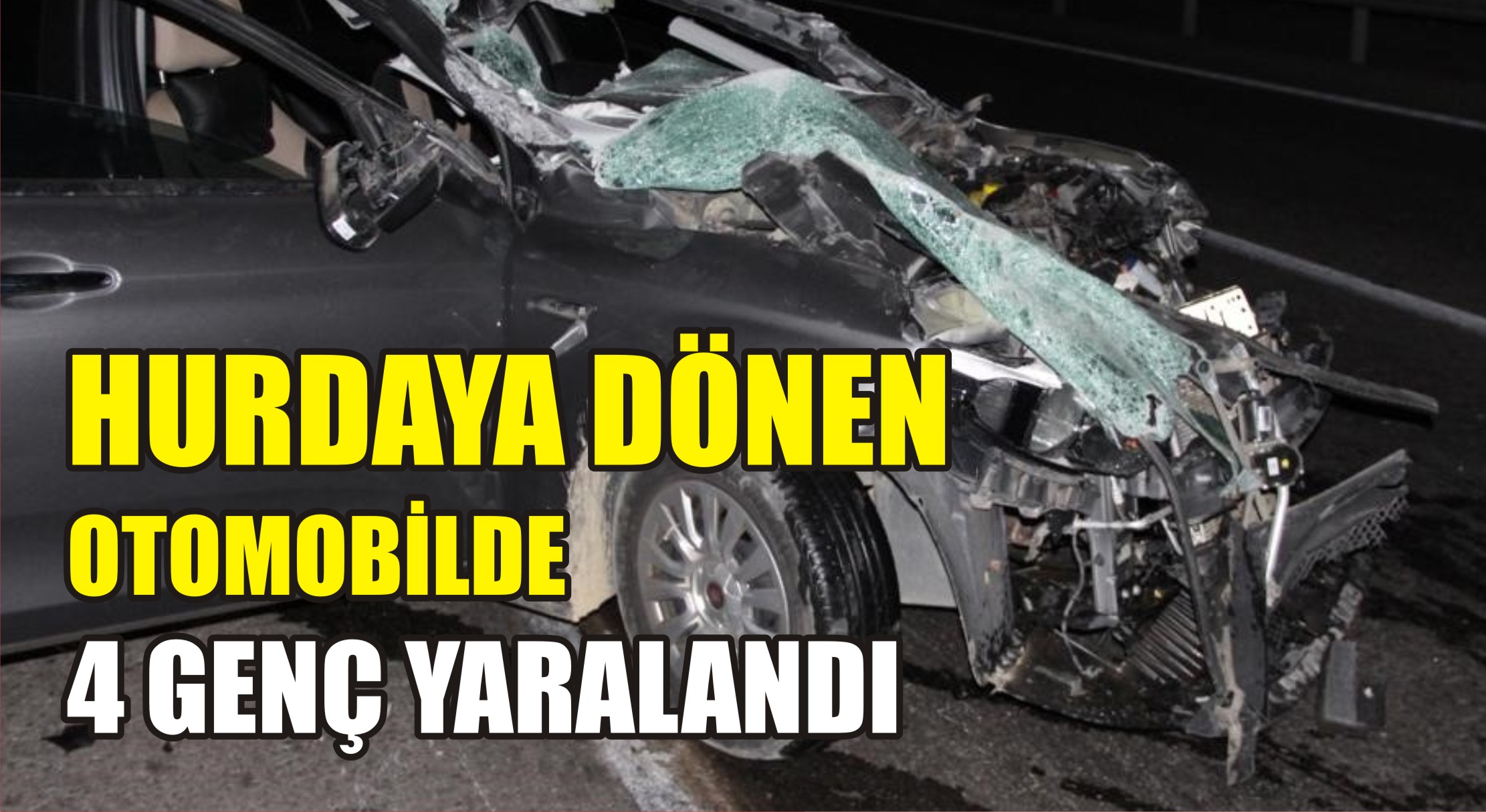 Afyonkarahisar’da otomobilin tıra arkadan