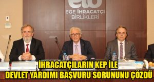 Ege İhracatçı Birlikleri, Devlet Yardımı Başvuru Krizini Çözdü