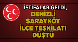 İstifalar Geldi, MHP İlçe Teşkilatı Düştü