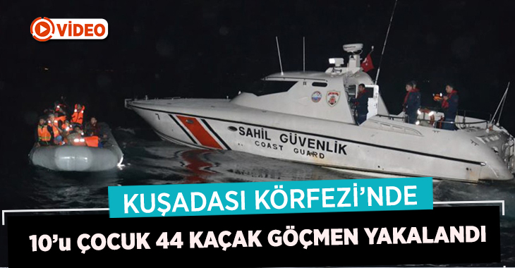 Kuşadası Körfezi’nde sahil güvenlik