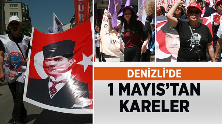 Denizli’de 1 Mayıs Emek