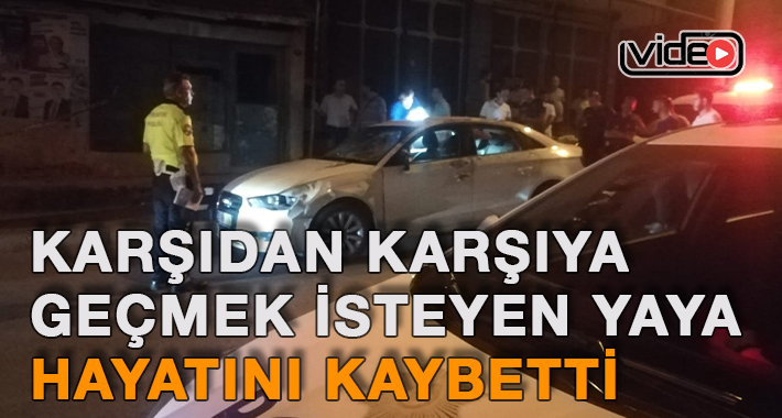 İzmir’in Bayraklı ilçesinde otomobil