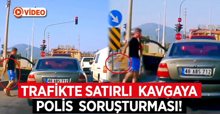 Muğla'nın Fethiye ilçesinde trafikte