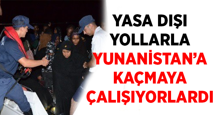 İzmir’de yasa dışı yollardan