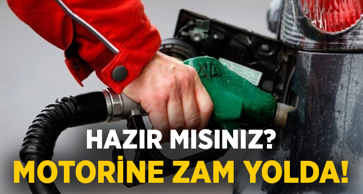 Motorinin litre fiyatına bu