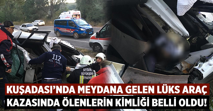 Aydın Kuşadası'nda meydana gelen