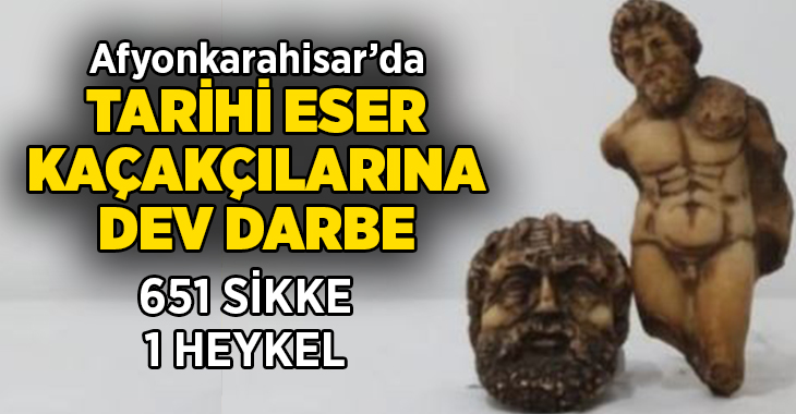 Afyonkarahisar’da jandarma ekipleri tarafından