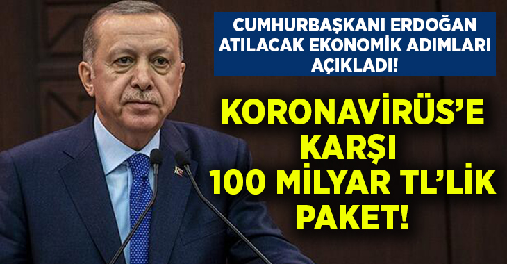 Cumhurbaşkanı Erdoğan, Corona virüsüne