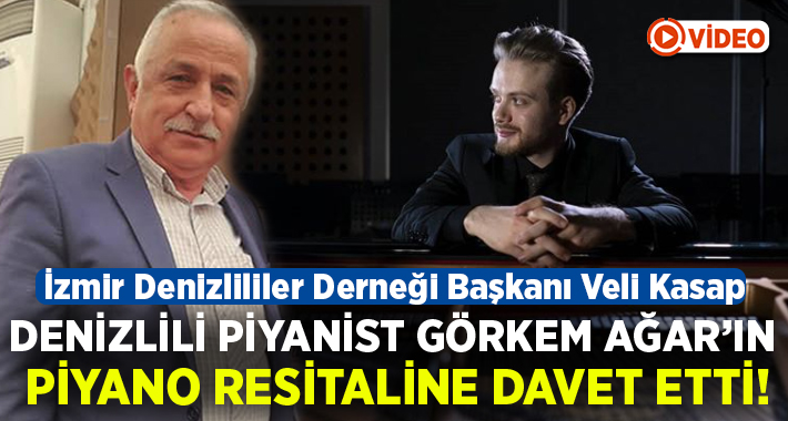 Denizlili Piyanist Görkem Ağar,