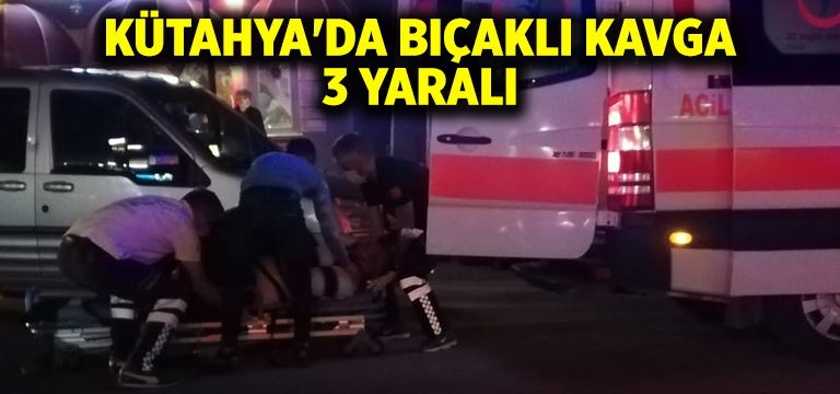 Kütahya'da iki grup arasında