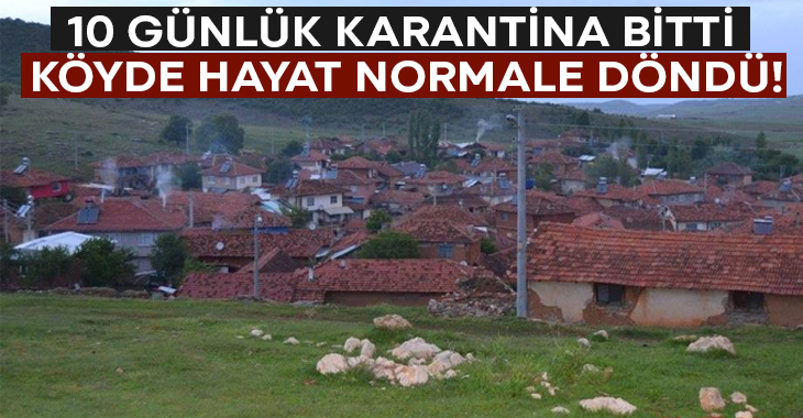 Vaka sayıları artan köy