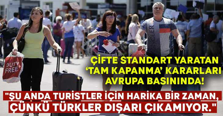 Reuters, Türkiye'de 'tam kapanma'