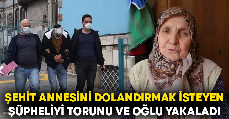 Kütahya'da şehit annesi dolandırmak