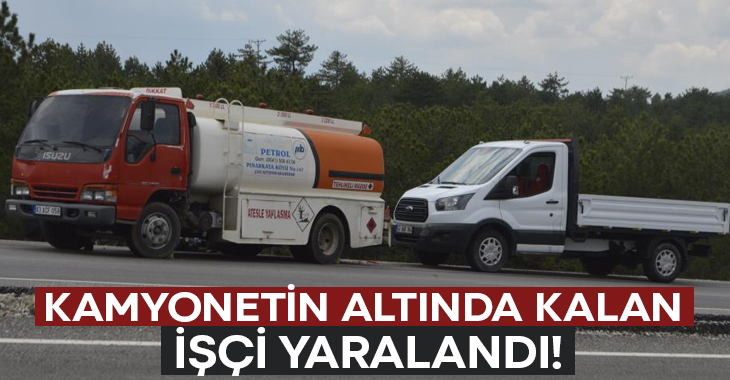 Kütahya'nın Tavşanlı ilçesinde kamyoneti