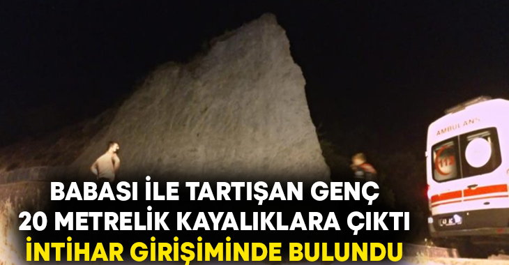 Kütahya'da babası ile tartışan