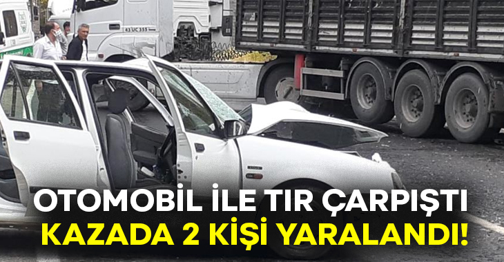 Kütahya’nın Domaniç ilçesinde tır