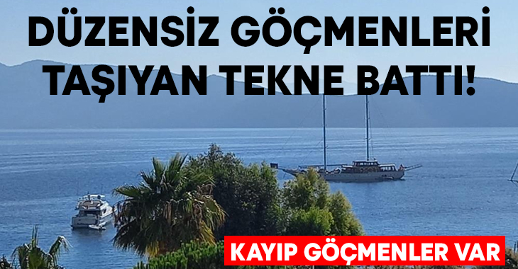 Muğla’nın Bodrum ilçesi açıklarında