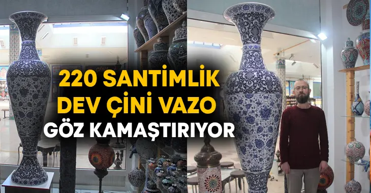 Kütahya'da 220 santimetre boyunda