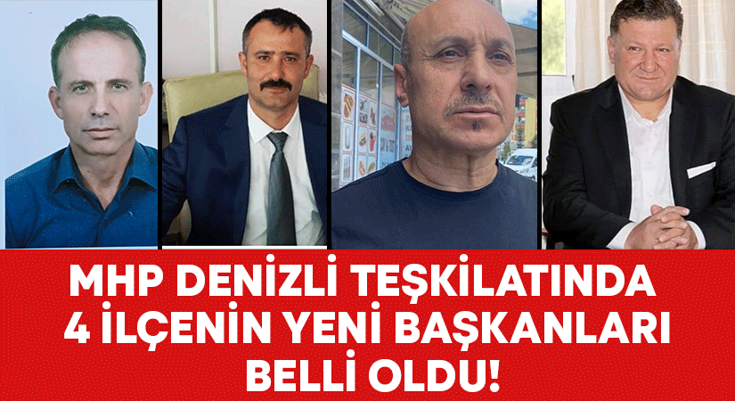 MHP Denizli Teşkilatında 5