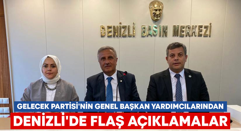 Gelecek Partisi’nin genel başkan