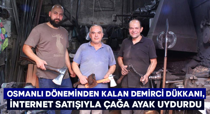 Osmanlı döneminden kalan demirci