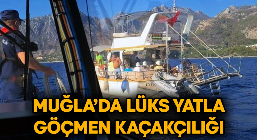 Muğla’nın Marmaris ilçesi açıklarında