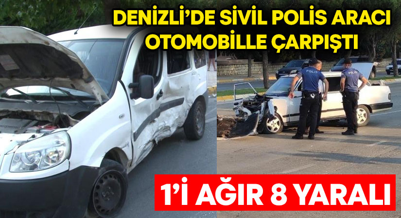 Denizli’de sivil polis aracı