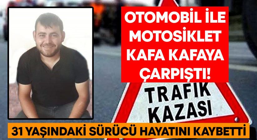 Aydın’ın Bozdoğan ilçesinde motosiklet