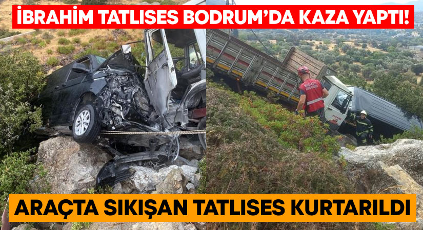 Muğla Bodrum’da trafik kazası