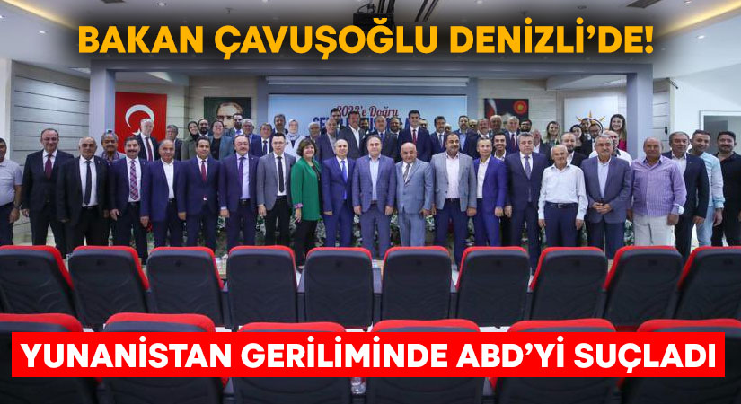 Dışişleri Bakanı Mevlüt Çavuşoğlu,