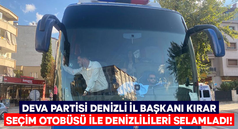 Deva Partisi Denizli'de çalışmalarına