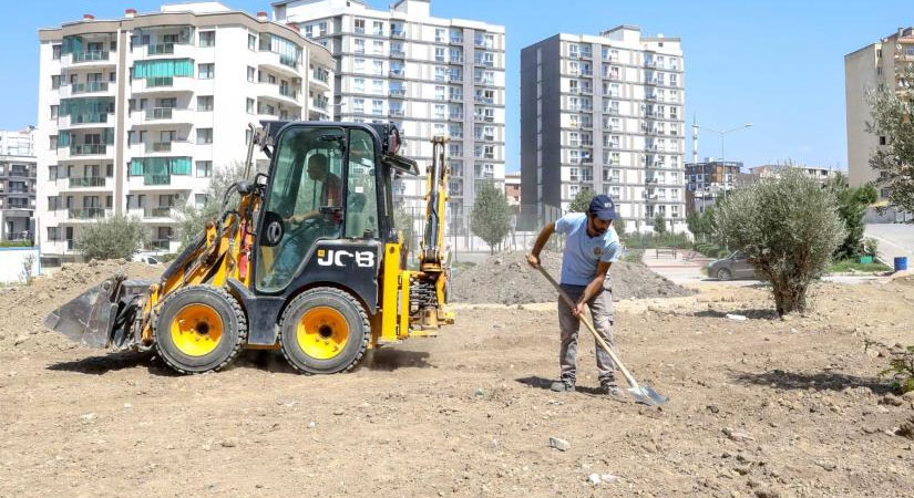 İzmir'in Buca ilçesinde, yeşil