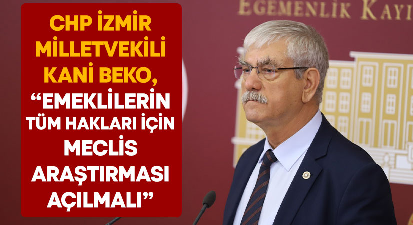 CHP İzmir Milletvekili Kani