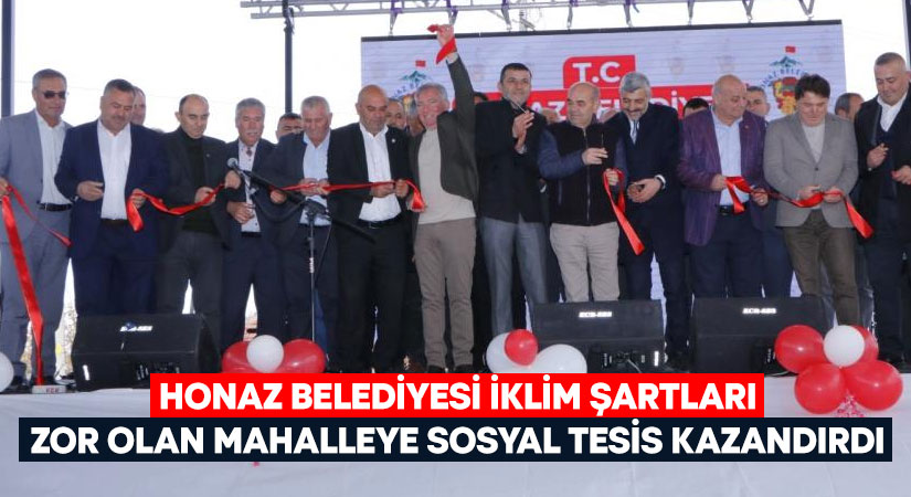 Honaz Belediyesi iklim şartları