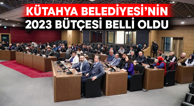 Kütahya Belediyesi'nin 2023 yılı