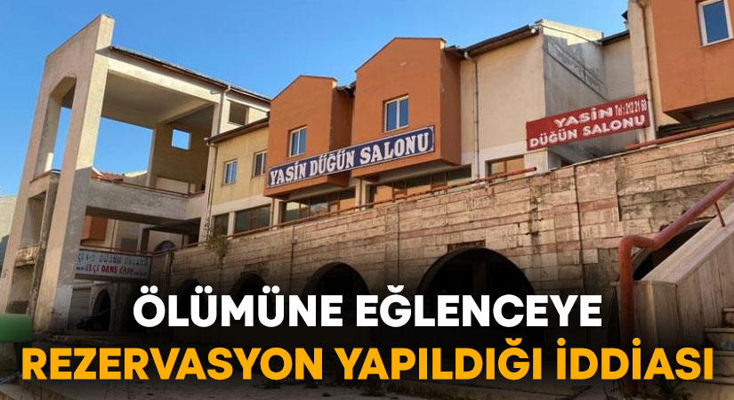 Afyonkarahisar’da içerisinde düğün salonlarının