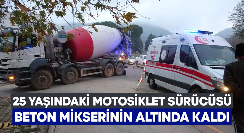 Muğla’nın Menteşe ilçesinde beton