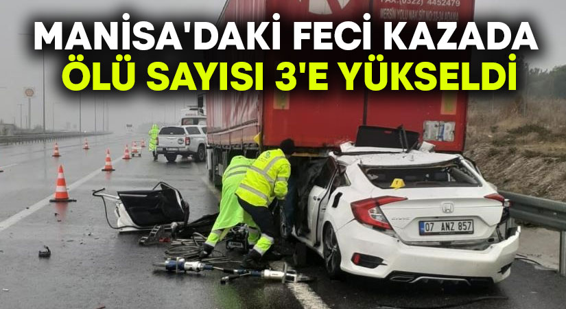 Manisa'da dün öğle saatlerinde