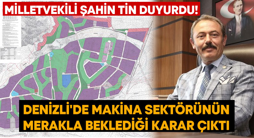 Denizli'de kurulması planlanan Makina