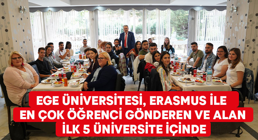 Ege Üniversitesi, Erasmus ile