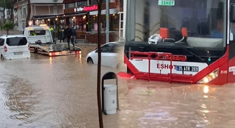 İzmir'in Dikili ilçesinde etkili