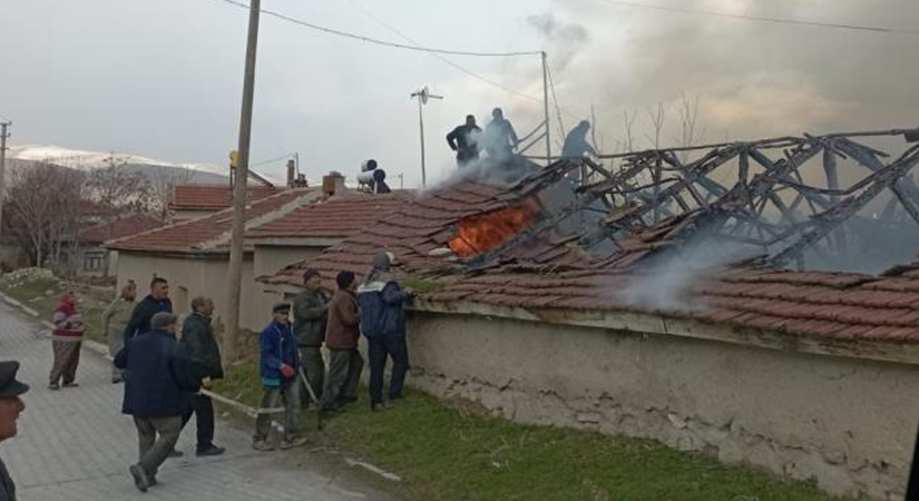 Afyonkarahisar’ın Bolvadin ilçesinde çıkan