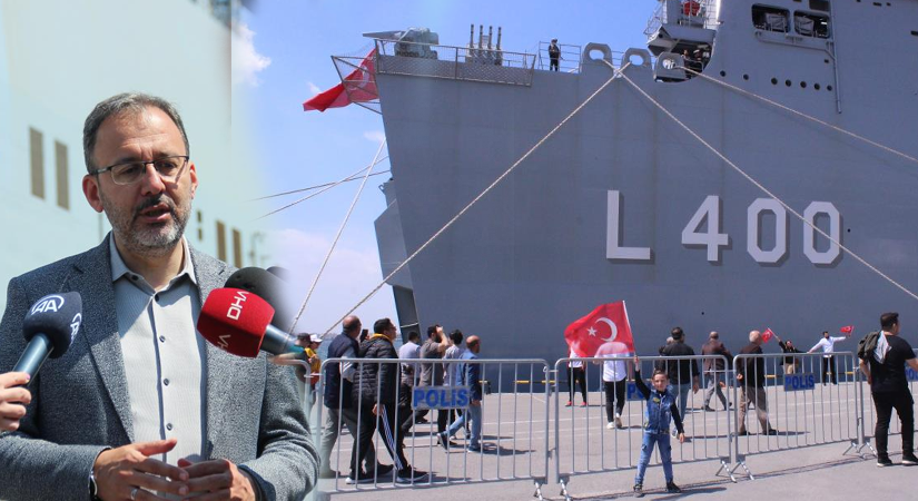 İzmir Alsancak Limanı'na demir