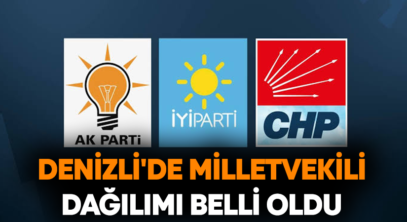 Denizli’de milletvekili oy sayımı