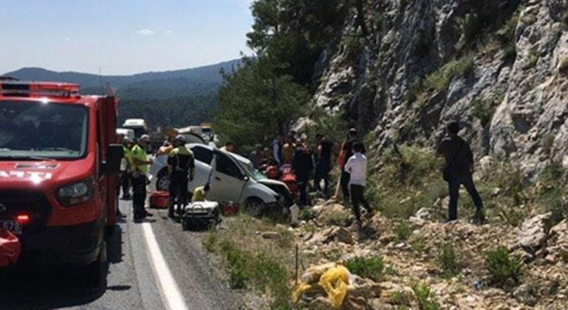 Muğla-Denizli karayolu Tokuş rampasında