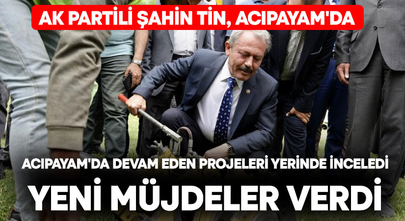 Acıpayam’da devam eden sulama,