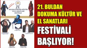 Buldan Festivali başlıyor! Festival 11 Ağustos Cuma günü başlıyor!