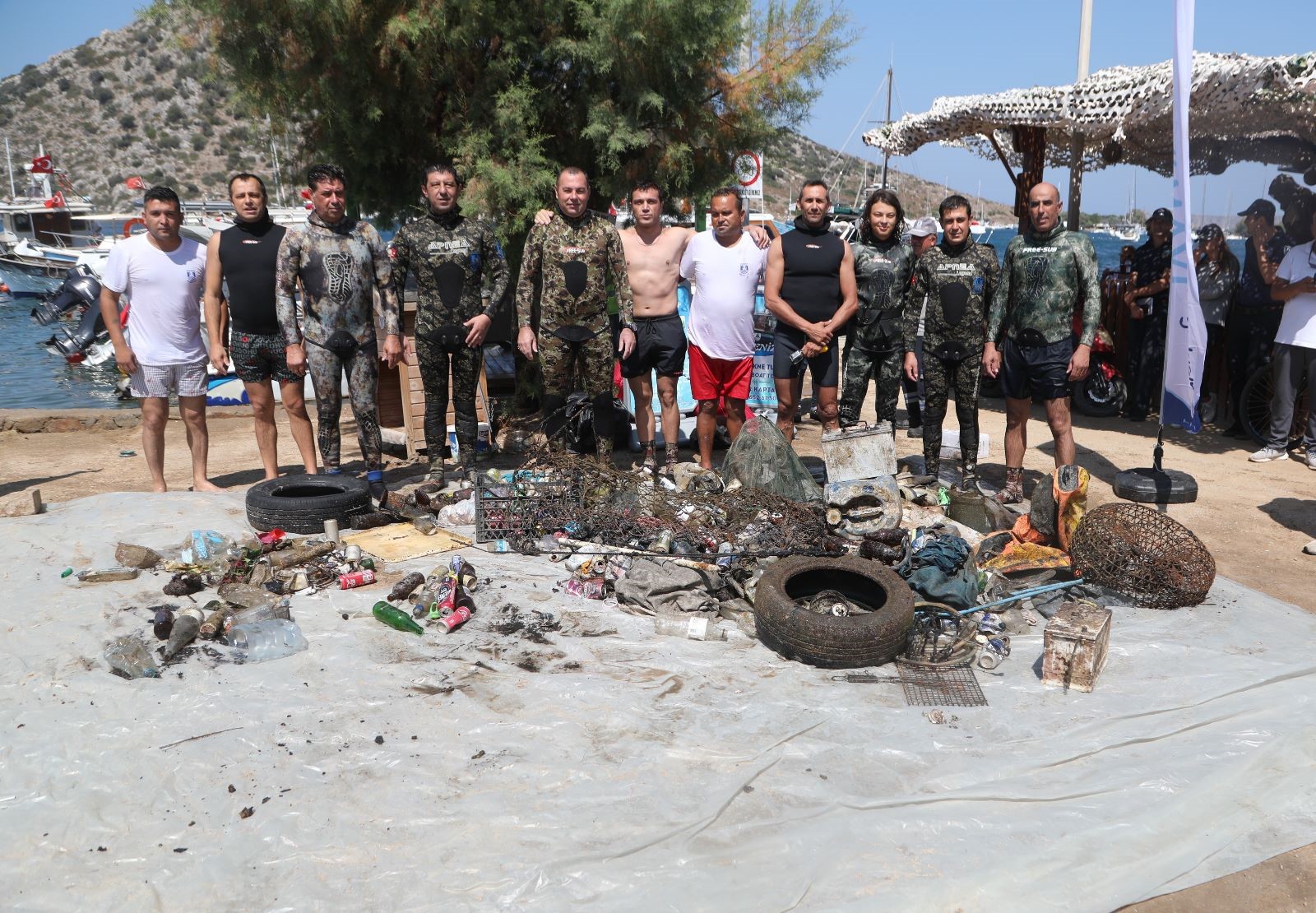 Muğla’nın Bodrum ilçesi Türkbükü