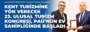 DENİZLİ TURİZMİNE YÖN VERECEK 23. ULUSAL TURİZM KONGRESİ, PAÜ’NÜN EV SAHİPLİĞİNDE BAŞLADI