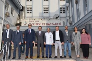 İL SAĞIK MÜDÜRÜ ŞENKUL DİDİM DEVLET HASTANESİ’NDE İNCELEMELERDE BULUNDU